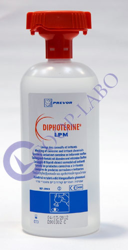 LPMD6 - Flacon rince oeil de DIPHOTERINE 500ml - JLF Protection