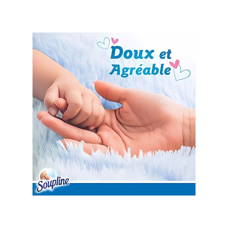 Assouplissant pour le linge SOUPLINE senteur lavande 3 L