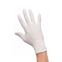 Gants jetables latex non poudré rugueux naturel x 100