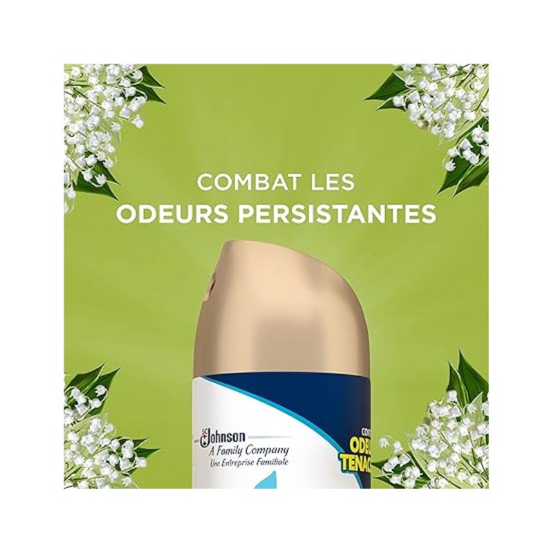 Désodorisant aérosol Glade Anti-Odeurs Fraîcheur Coton – 300 ml