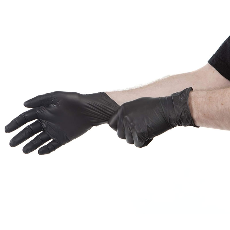 Gants nitrile non poudré noir Black Star MUTEXIL x 100