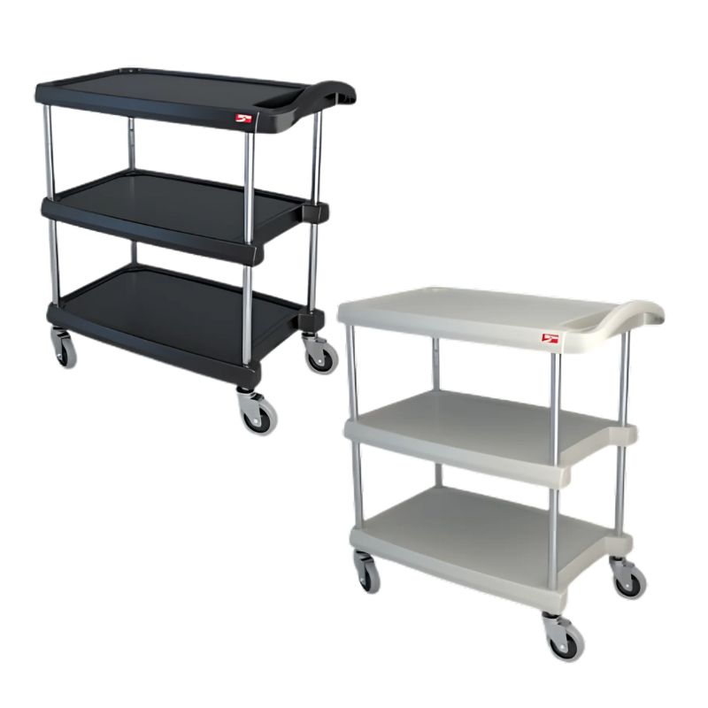 Chariot de service MyCart® noir ou gris 3 Nvx  80 x 46,5 cm