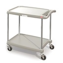 Chariot de service gris MyCart® 2 nvx 102,2x70,3 cm