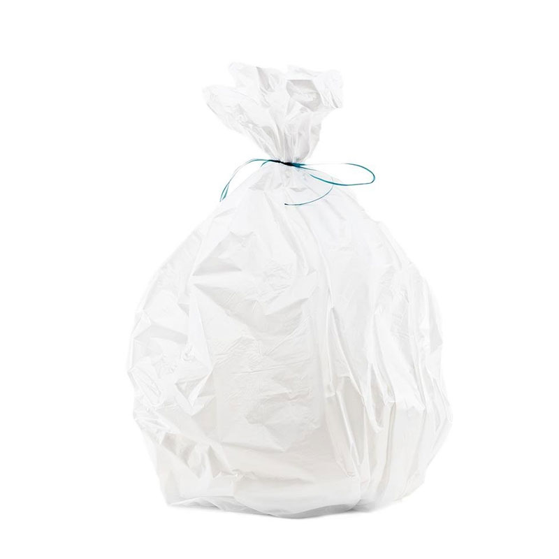 Sacs poubelles 30 L / PEHD blanc 12 µ x 500