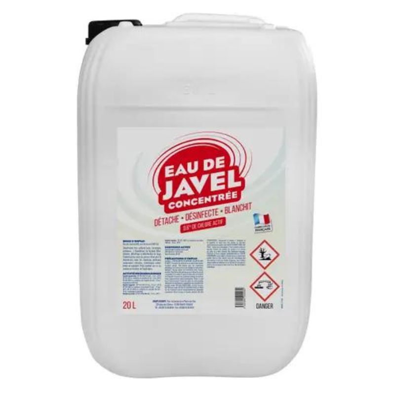 Extrait d'eau de javel 9,6% - Bidon 20 L