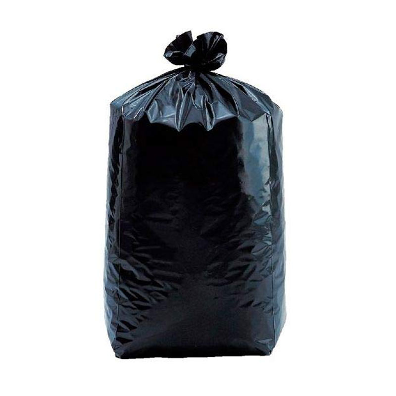 Sacs poubelles 160 L / 6 BD PEBD noir 55µ x 100