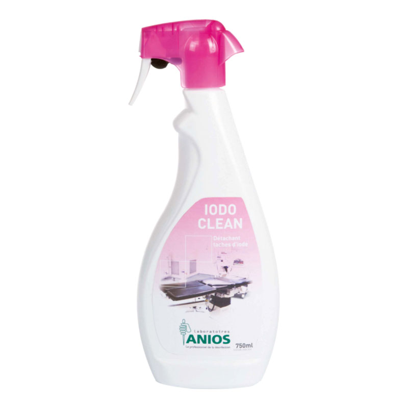 Détachant tâches d'iode Iodoclean ANIOS spray 750 ml