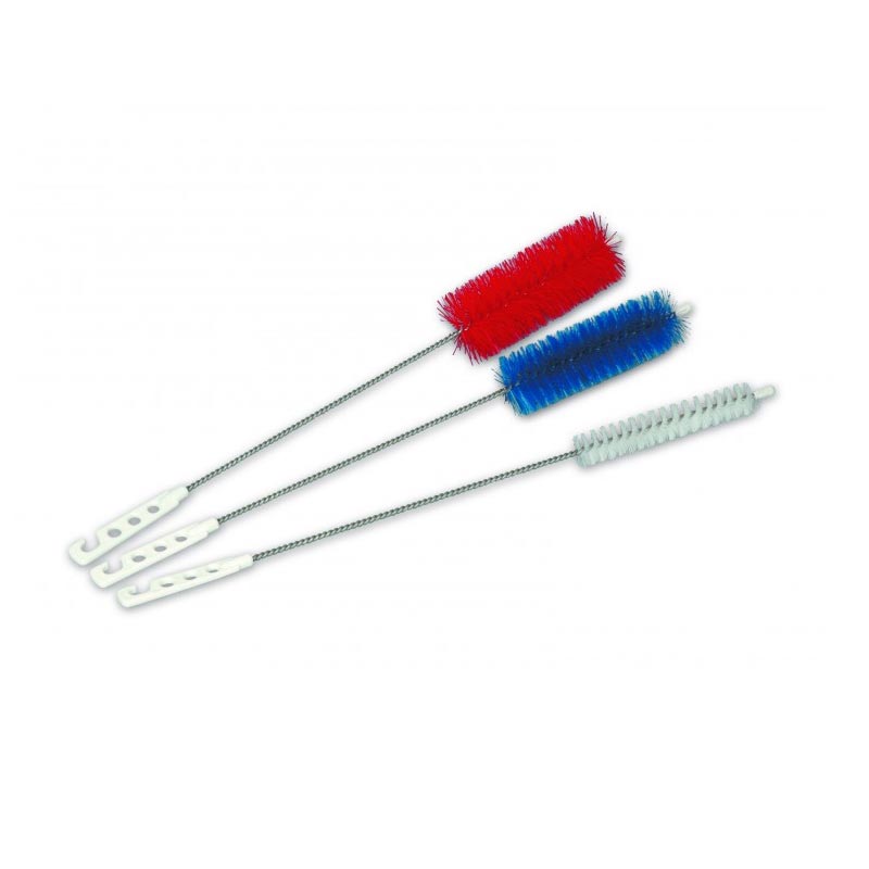 Goupillons agroalimentaire bouts retournés, brosse 3 couleurs, 4 diamètres au choix