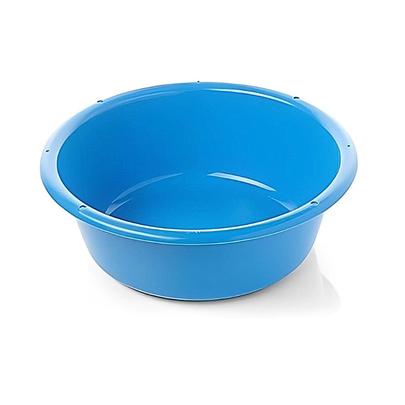 Bassine polypro bleu ronde STERILMED