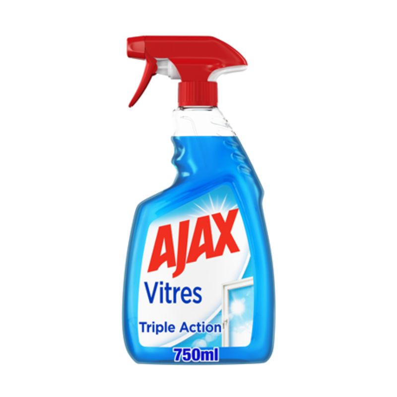 Nettoyant vitres Ajax Triple Action – 750 ml