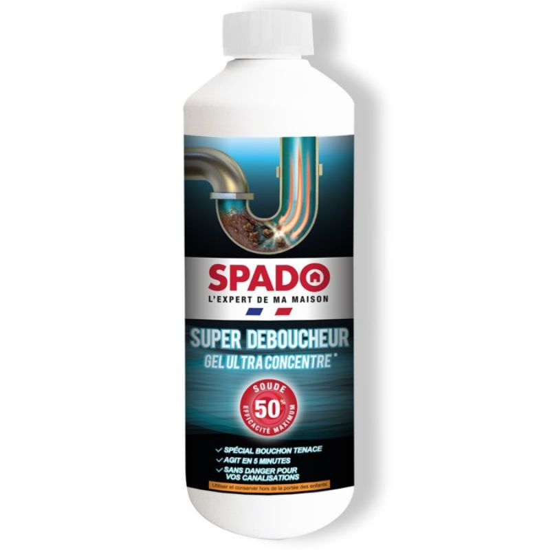 Déboucheur monodose ultra concentré SPADO 500 g