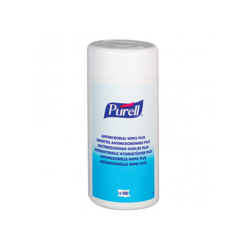 Boite de 100 lingettes désinfectantes mains et surfaces PURELL