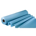 Draps d'examen bleus plastifiés imperméables - 6 rouleaux