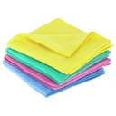 Chiffon lavette microfibre Tricot Soft 40x40 cm, 4 couleurs