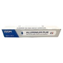 Papier aluminium super renforcé contact alimentaire 150 m x 44 cm