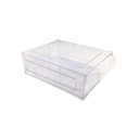 Bloc tiroir de rangement cristal transparent 1900 cm3